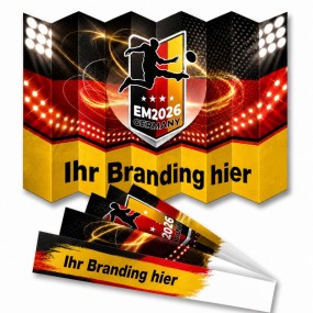 Klatschpappen mit eigenem Druck für Sportevents & Fans